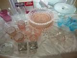Depression glass & etched glass