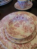 Taylor Smith China 4 Piece Place Setting Plus Service