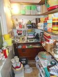 View of the Pantry..Be Careful when Walking in..its a little Jammed!!