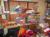 Vintage games..puzzles.Stuff has sold off the shelf..but still treasures to be found! :)