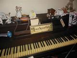 Solid Mahgany Metropolitan Upright Piano/Bench