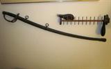 Civil War sword with scabbard