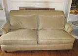 Two loveseats by Baker Furniture