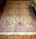 Had made 100% wool rug (5'3" x 8'3")