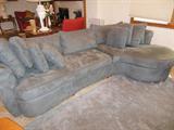 Custom Made Walter M.Smth Charcoal 3 piece Sectional