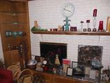 Decorative Items.Baskets,Candles,Frames, Etc