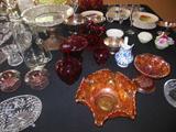 Carnival,Crystal,Pressed Glass