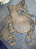 WW1 Cavalry Leather Saddle