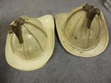 VIntage Fireman Helmets from Milwaukee Fire Dept