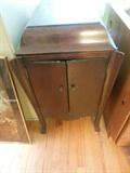 Solid Mahogany RCA Music Cabinet