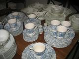 Nikko Blue Tea Roses/Blue Chintz china
