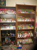 Massive PEZ collection.Some with Feet, no feet, crystal,neon, misfits, petz.playworld.!