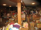 This is the basement.We are still going through boxes. This will be opened for the May14th sale.