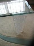 Abstract Bubble Lucite Legs
