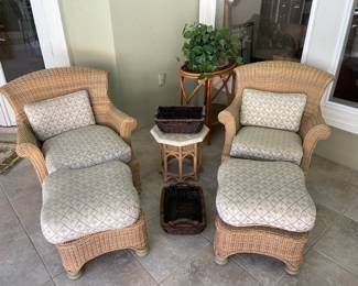 SO MUCH outdoor furniture available. 