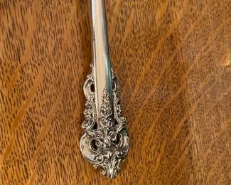 Wallace sterling silver flatware, "Baroque" Pattern. VERY nice, setting for 10 