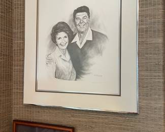 Many signed presidential items. 
