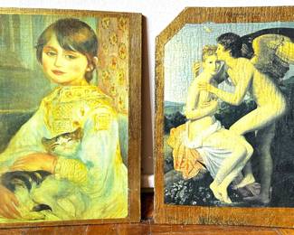 Decouage Reproductions Of Renoirs Julie Manet With Cat & Antonio Canovas Psyche Revived By Cupid's Kiss
Lot #: 105