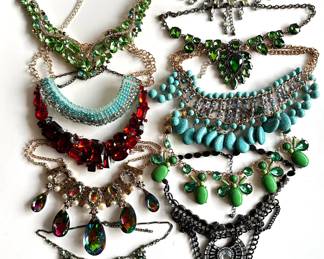 10 New Rhinestone Necklaces
Lot #: 49