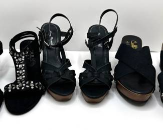 New In Box Dansko Sandals & 3 Other Black Sandals, Size 7.5 To 8
Lot #: 67