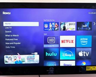 Emerson 40 Inch Flat Screen TV Model LC401EM3F With Remote
Lot #: 63