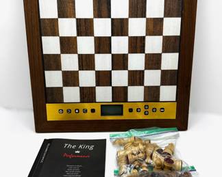 Millenium The King Electronic Chess Board With Pieces & Manual
Lot #: 69