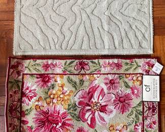 New With Tags April Cornell Small Rug & 100 Percent Cotton Mat By Hotel
Lot #: 114