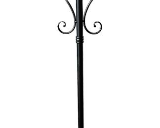 Black Metal Free Standing Clock With 2 Faces, Back & Front
Lot #: 111