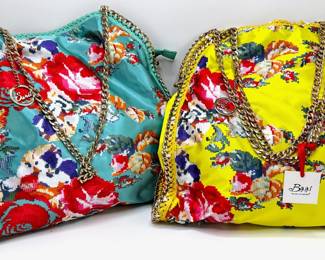 2 New With Tags Bijuju Floral Chain Bags
Lot #: 26