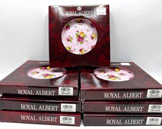 7 New In Box Royal Albert Dessert Plates, Purchased For $22 Each
Lot #: 53