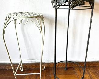 2 Vintage Metal Display Tables Or Plant Stands
Lot #: 144