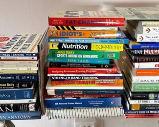 Over 40 Books On Nutrition, Exercise, Anatomy, Health & More
Lot #: 161