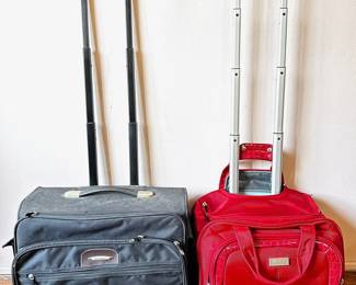 2 Small Rolling Suitcases By Ellen Tracy & Lazy Travel
Lot #: 100