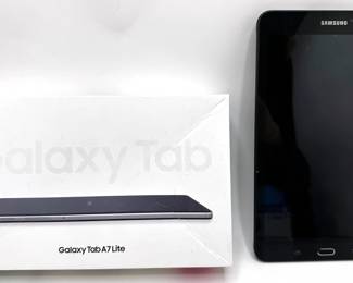 New In Box Galaxy Tab A7 Lite Tablet & Samsung Tablet Model SM-T377P
Lot #: 61