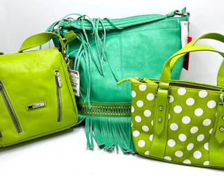 3 New Bags, 2 With Tags By Vieta, Cristina, Made In Italy & More
Lot #: 28