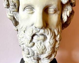 Alva Bust Of Greek God Asklepios (1980) On Base
Lot #: 121