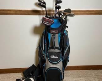 Titleist Golf Bag & King Cobra Clubs