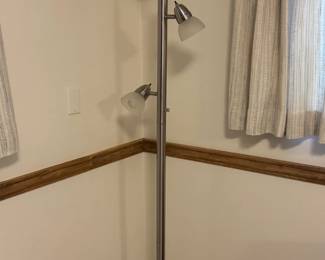 Polished Chrome Floor Lamp