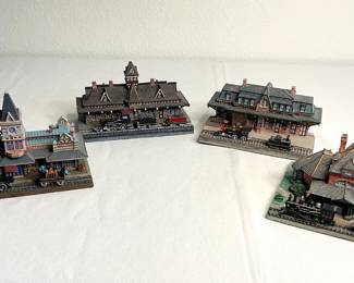 Danbury Mint "America's Historic Train Stations"
