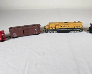 HO Scale Train Cars