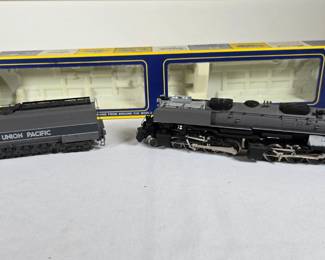 A.H.M. HO Scale Steam Locomotive & Tender Car