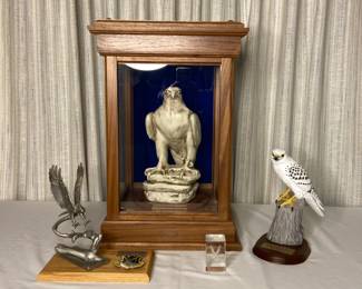 Falcon Sculpture and More