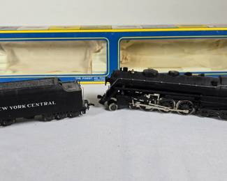 A.H.M. HO Scale Steam Locomotive & Tender Car