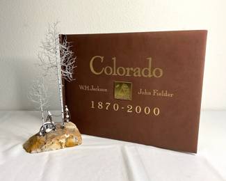 Don Demott Sculpture & Colorado Coffee Table Book