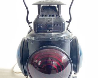 Vintage Adlake Non Sweating Railroad Lamp