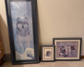 Wolf Framed Prints