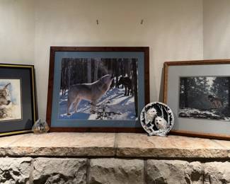 Wolf Themed Home Accents