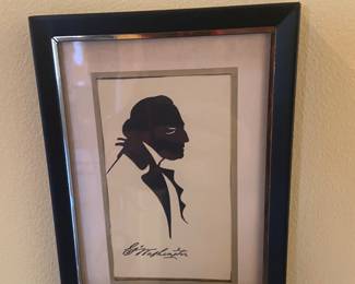 George Washington silhouette