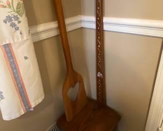Wood stool