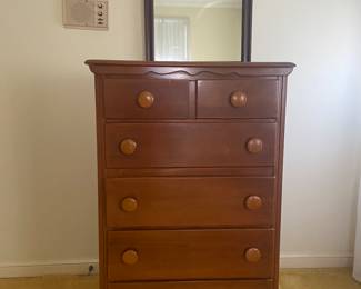 Vintage wood chest